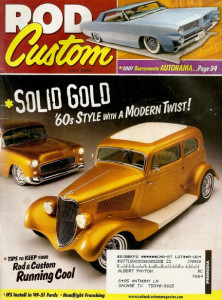 ROD & CUSTOM 2007 JULY - CUSTOM HOT ROD VW, FATMAN FRAME STUB FOR 50's CARS*